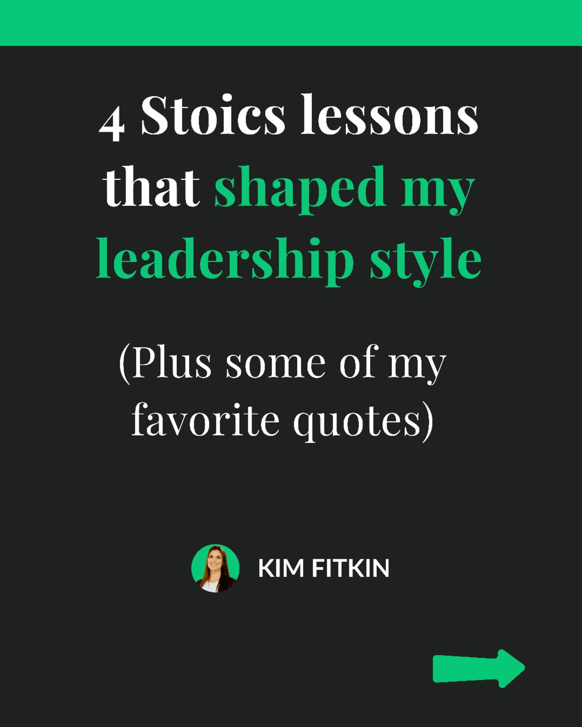 4 Powerful Stoic Principles That Transformed My Leadership Style